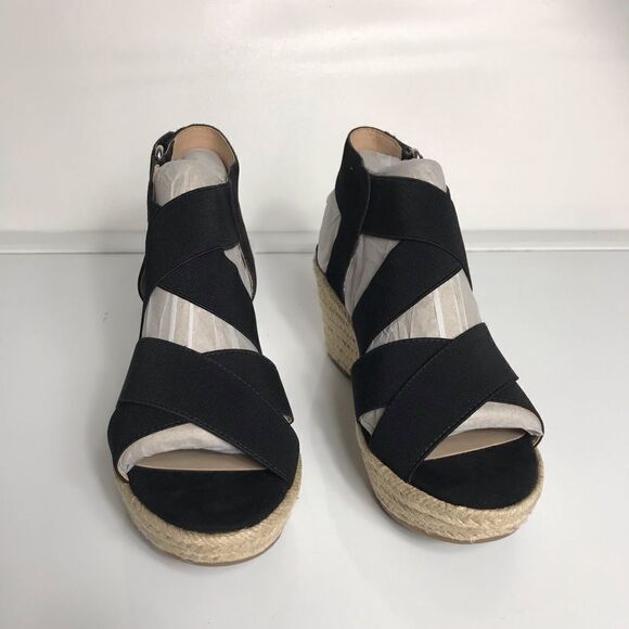 Isaac Mizrahi Crisscross Strap Wedge Espadrilles - Picture 3 of 7